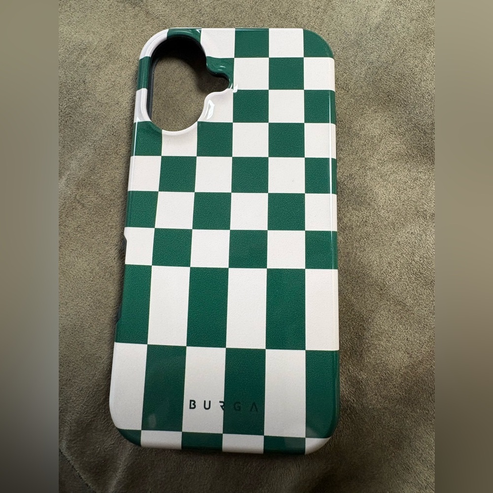 Burga Ivy League Checkered iPhone 16 Case